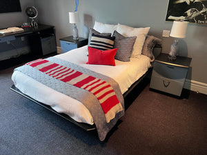 Vintage Queen Platform Bed