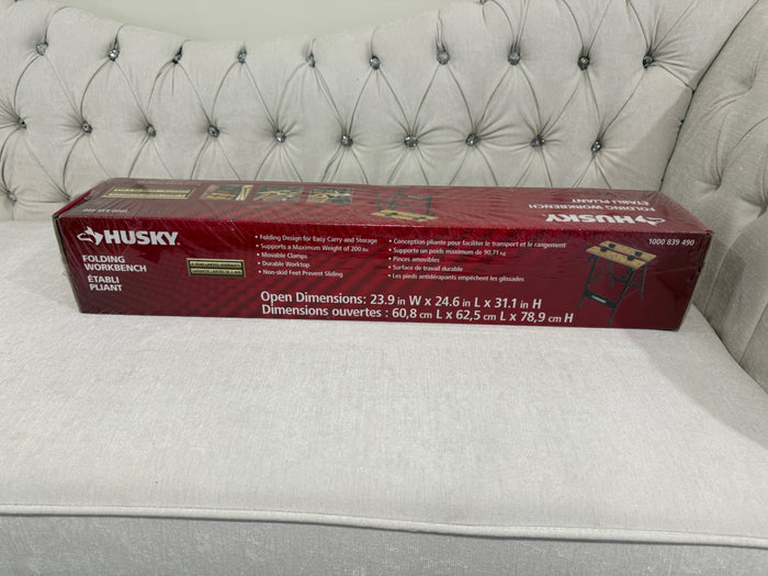BRAND NEW Husky Folding Workbench