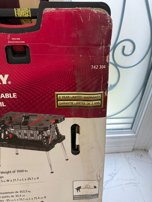 BRAND NEW Husky Folding Work Table