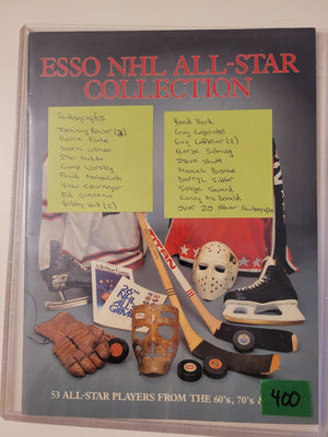Autographed Esso NHL All-Star Collection- 53 All-Star Players from the 60's, 70's, 80's