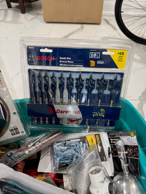 BRAND NEW Lot of Tools, Accessories and more (everything in bin)