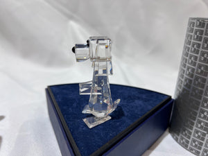 Swarovski Crystal 7635 070 Standing Dog "Pluto", 2.5" high