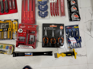 BRAND NEW DeWalt, Milwaukee, Husky, Bosch and more | Tools, Bits and Accessories Lot