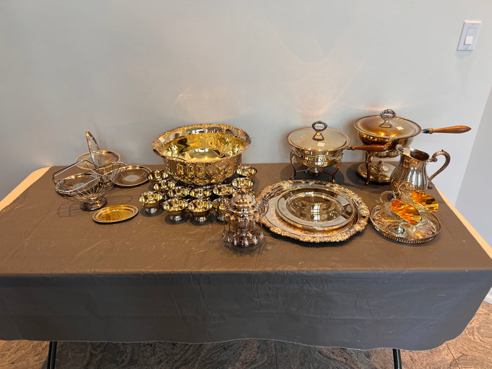 Silver Plate Lot