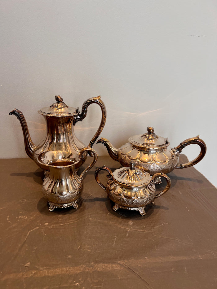 1881 Rogers Canada Silver Plated 4 pc Tea Set