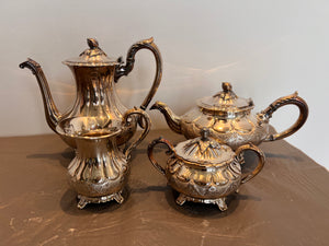 1881 Rogers Canada Silver Plated 4 pc Tea Set
