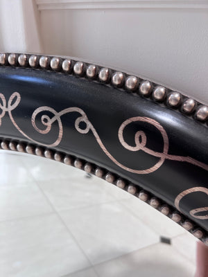 The Bombay Company Round Baroque Mirror