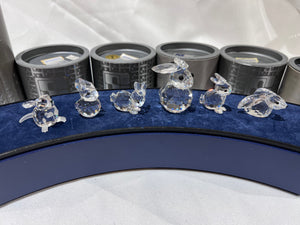 Swarovski Crystal 6 Rabbits Lot