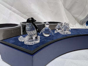 Swarovski Crystal 3 Penguins Lot