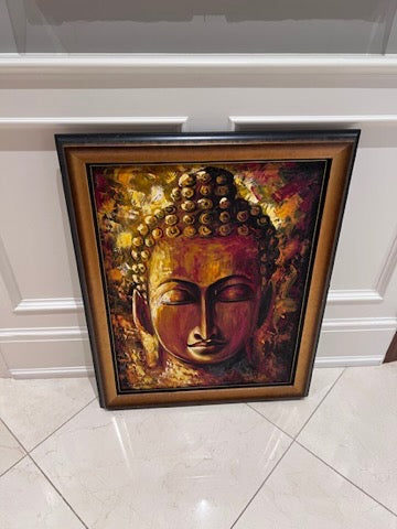 Framed Buddha Painting
