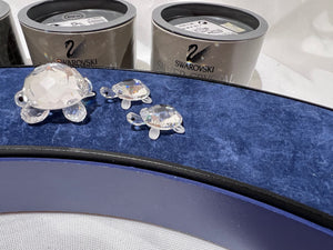 Swarovski Crystal 4 Small Turtles Lot