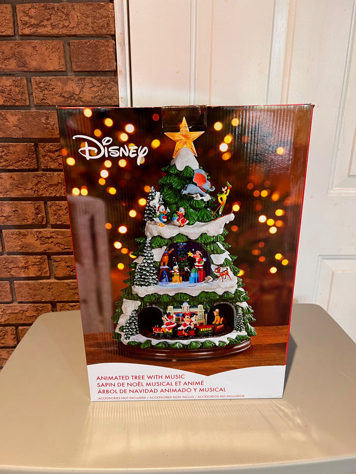 Disney Animated Holiday Tree with Music (*Brand new in box)