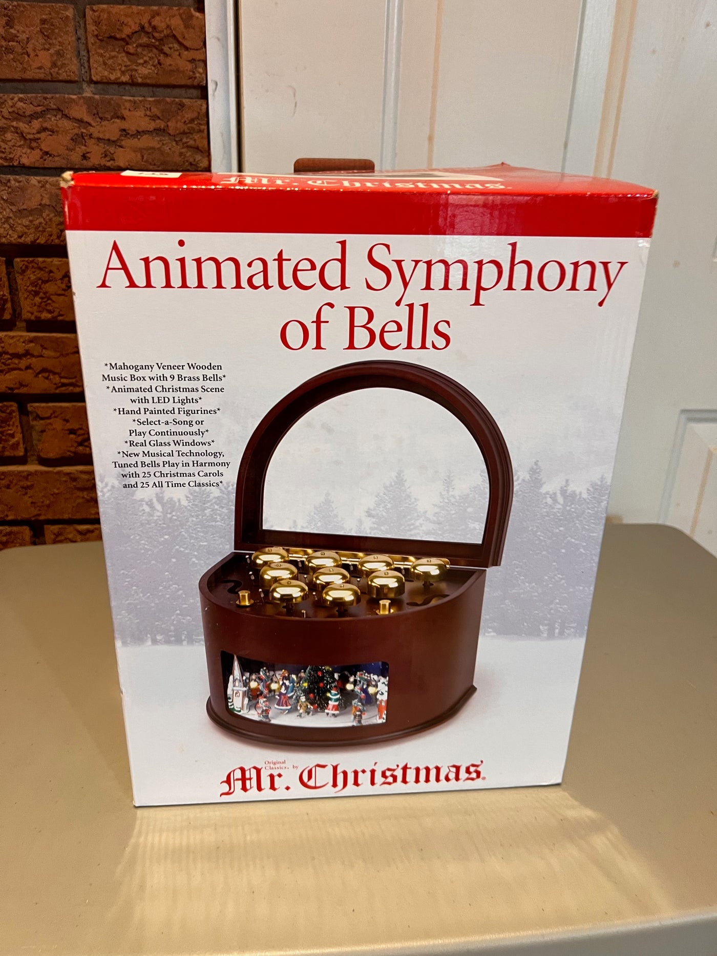 Mr. Christmas ANIMATED MUSIC BOX オルゴール personalized-13-in-animated-
