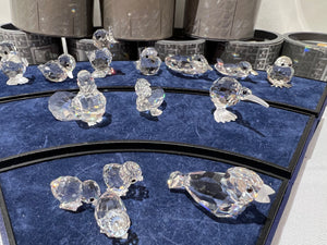 Swarovski Crystal 12 Piece Birds, Ducks, Chicks etc. Lot