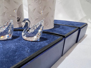 Swarovski Crystal 2 Centennial Renewal Gifts, Swans