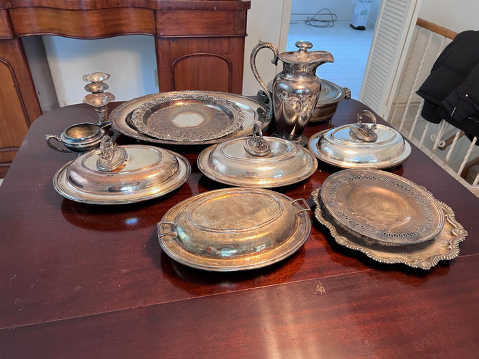 Miscellaneous Silverplated Lot