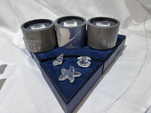 Swarovski Crystal 1995 SCS Exclusive Maritime Trio- Clam, Conch, Starfish