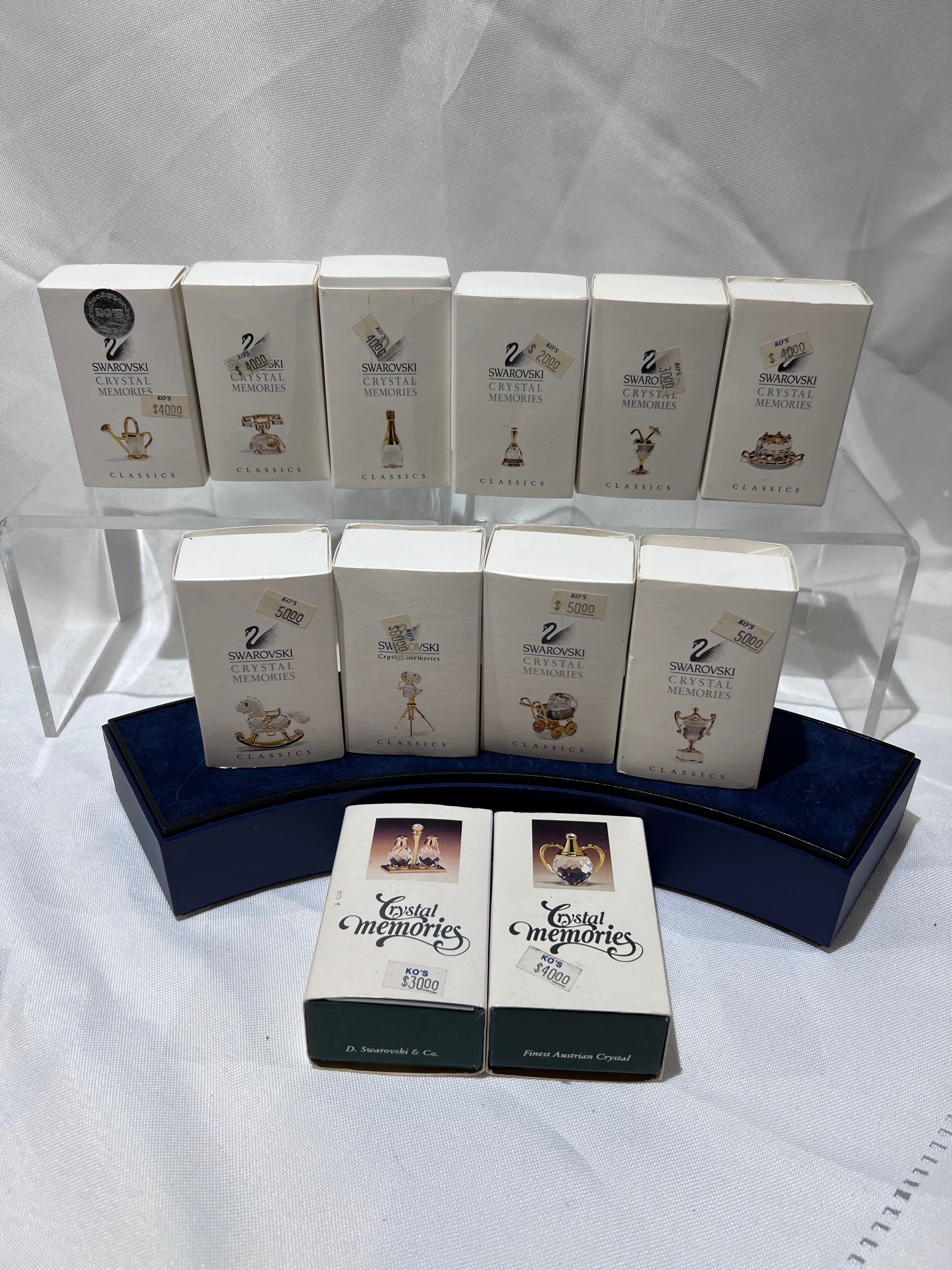 置物 Crystal Memories D.Swarovski & Co Swarovski Crystal 12 'Crystal Memories' Lot – Sell My Stuff
