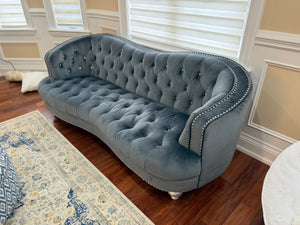 Glory Furniture Apollo Velvet Sofa