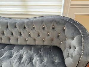 Glory Furniture Apollo Velvet Sofa