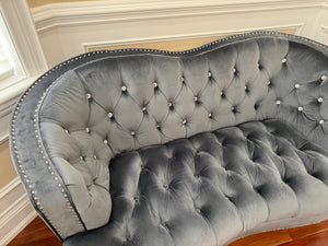 Glory Furniture Apollo Velvet Love Seat