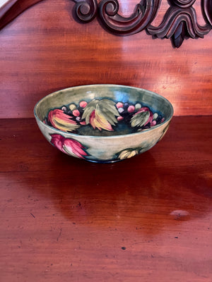 Moorcroft Leaf & Berry Bowl 10"