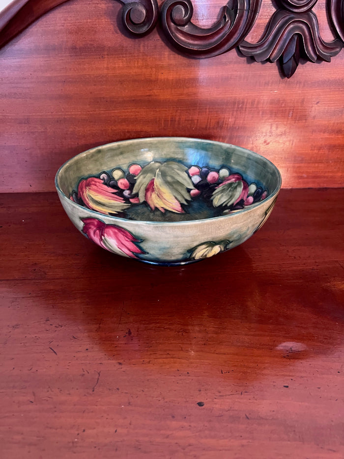 Moorcroft Leaf & Berry Bowl 10"