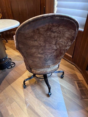 'Palma Brava' Brown Leather Office Chair