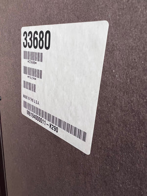 2 Philip Reinisch Company 33680 SIMPLICITY MERLOT CURIO CABINETS- Dark Brown