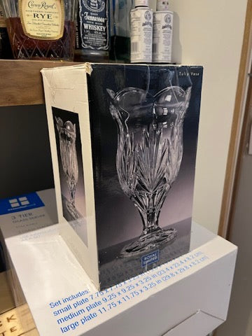 Royal Limited Tulip Vase- 24% Full Lead Crystal