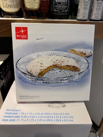 Bormioli Rocco 'Piatto Per Torta' Made in Italy