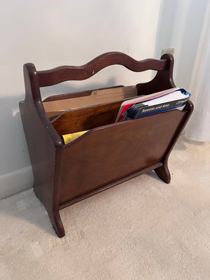 Vintage Magazine Holder