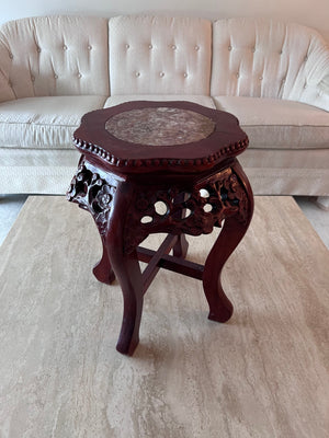 Small Oriental Pedestal Stand