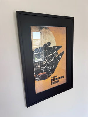 2 Star Wars and Star Trek Prints