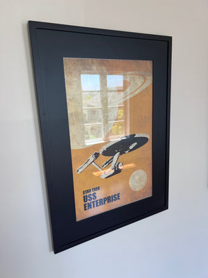 2 Star Wars and Star Trek Prints