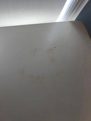 Cafe Kid White Desk with Chair