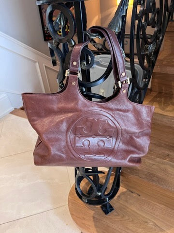 Tory Burch Brown Leather Handbag