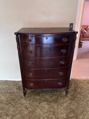 Vintage Malcolm Furniture Highboy Dresser