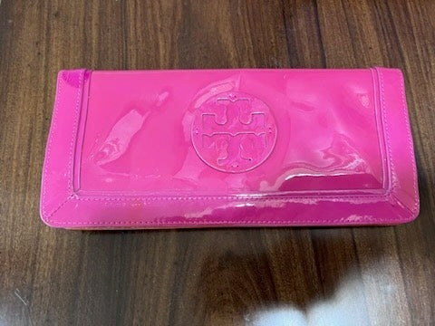 Tory Burch Pink Suki Wallet Clutch