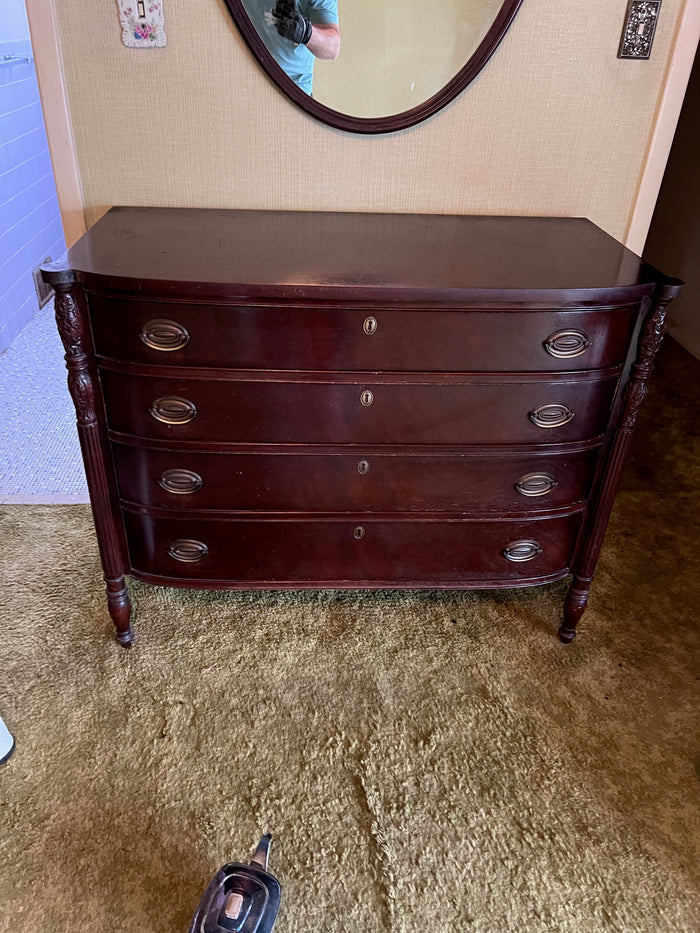 Vintage Malcolm Furniture 4 drawer Dresser