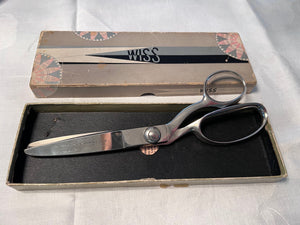 VINTAGE WISS Steel Forged Shears in original box
