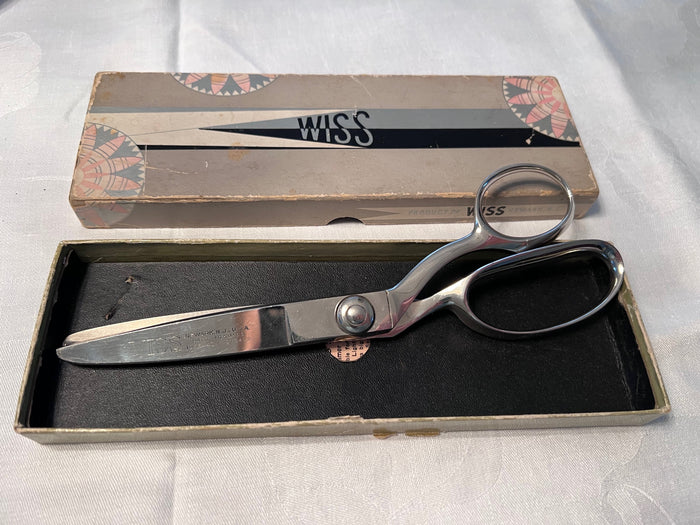 VINTAGE WISS Steel Forged Shears in original box