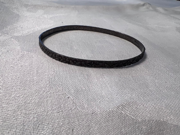 Thin Sterling Silver Bracelet