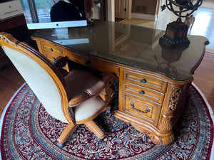 Michael Amini Signature Series by Aico "Excelsior" Executive Desk