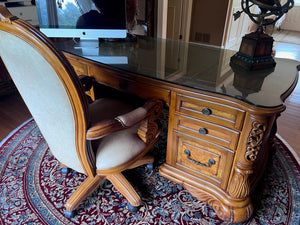 Michael Amini Signature Series by Aico "Excelsior" Executive Desk