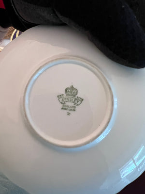 3 Aynsley Cups & Saucers