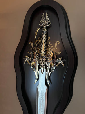 Decorative Sword on Wall Mount