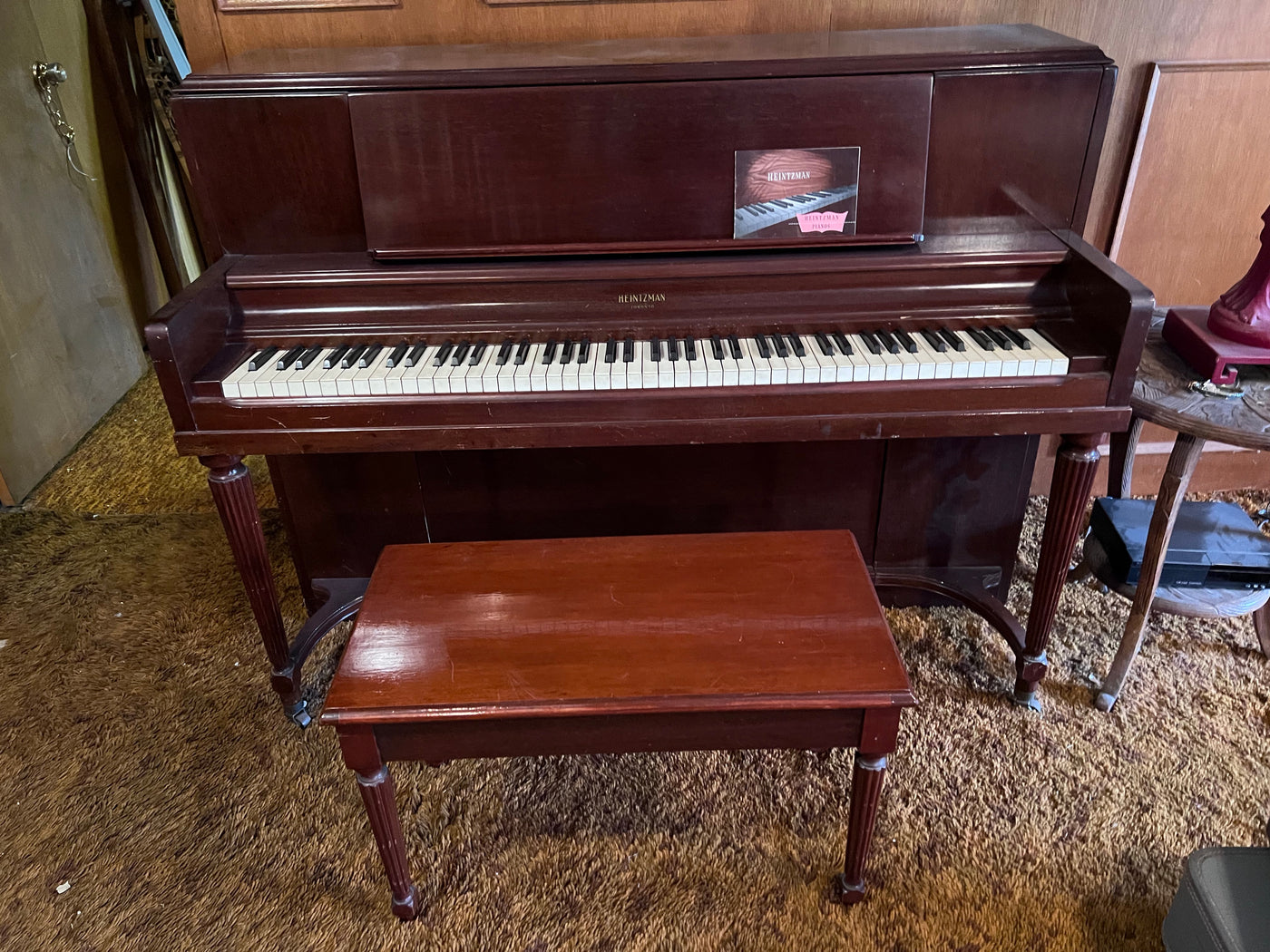 Heintzman upright piano discount