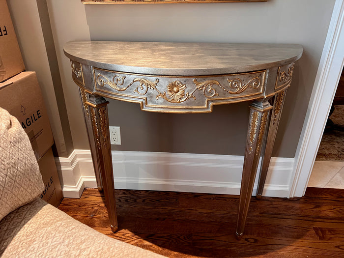 Maitland Smith Demilune Console Table
