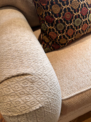 Woodmark 'A Howard Miller Company' Contemporary Curved Sofa